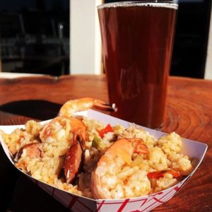 Camp Colvos Brewing is a great spot for meat pie... and beer!